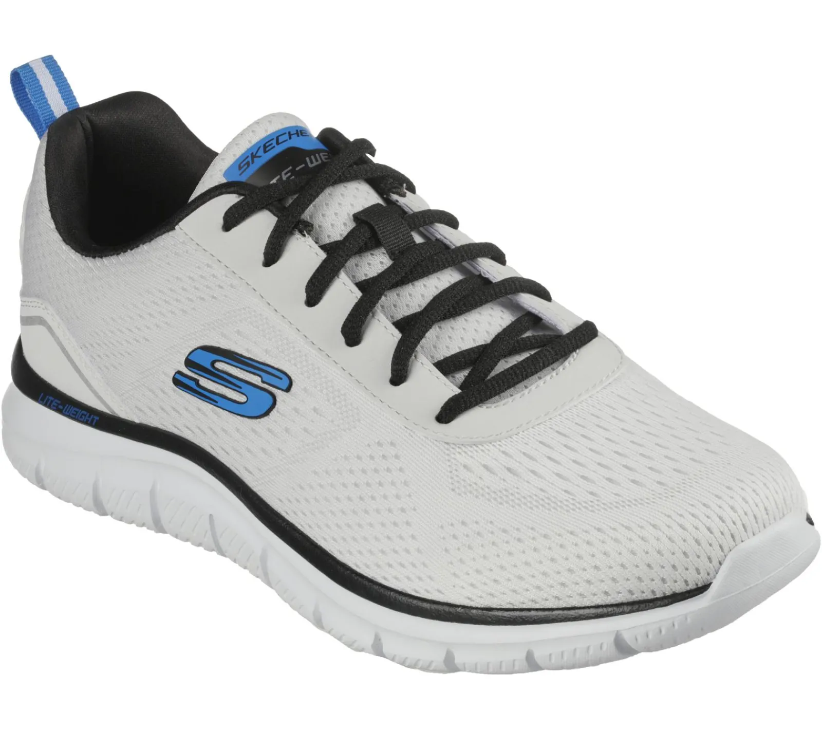 Sapatilhas-SKECHERS Track - Ripkent BRANCO / PRETO