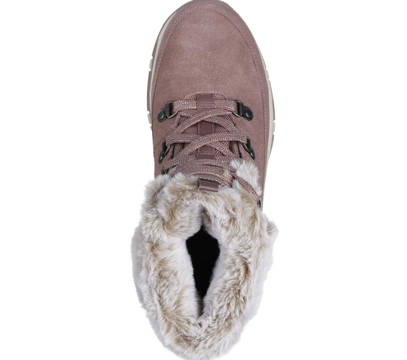 Com Atacadores|Botas-SKECHERS Trego - Snow Worries MALVA