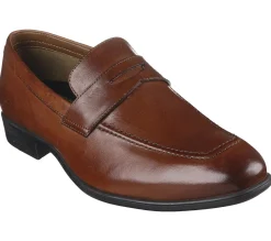 Sapatos Casual|Calçado Sem Atacadores-SKECHERS Trentmore - Corinth COGNAC