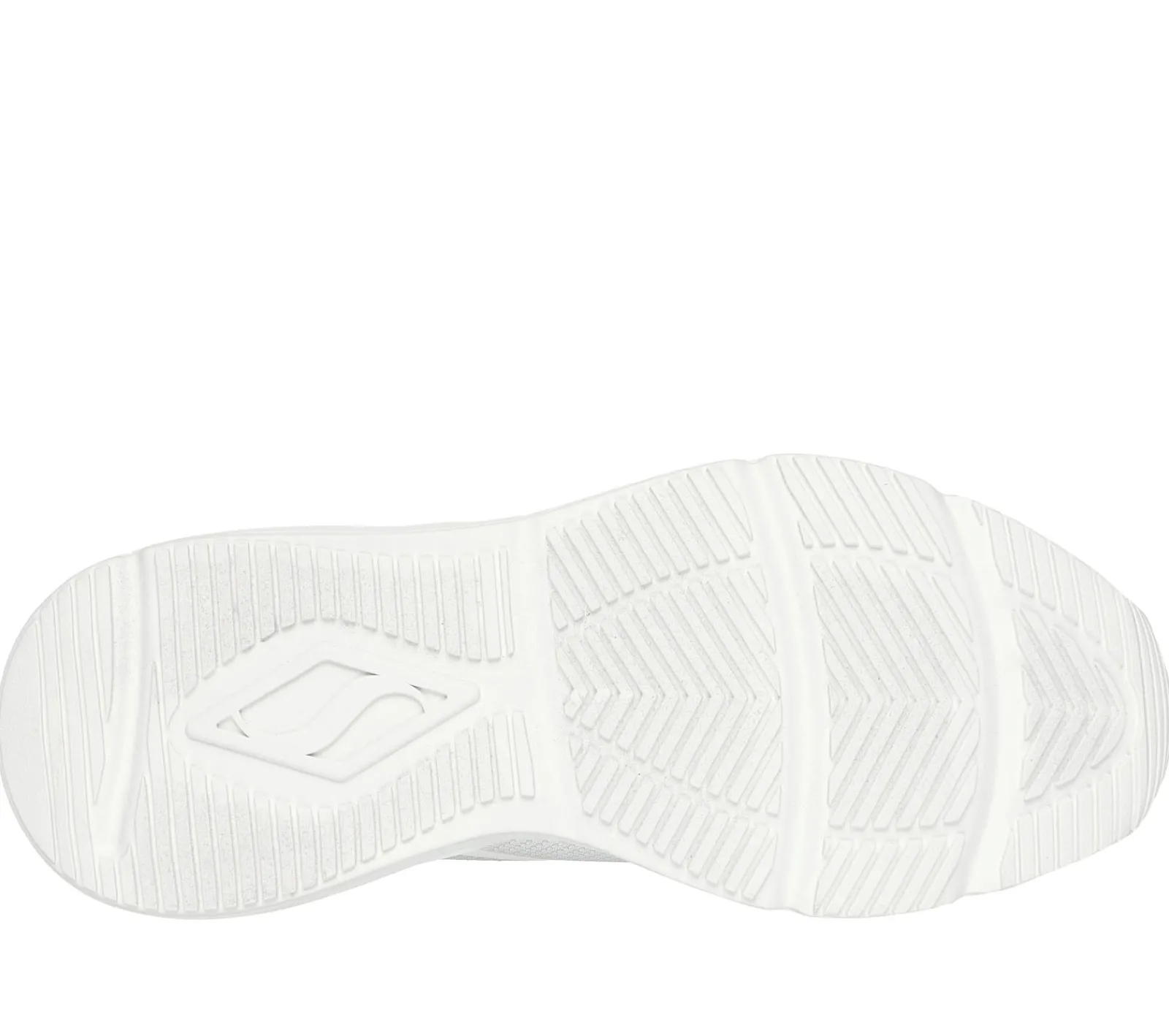 Com Atacadores|Sapatilhas Casuais-SKECHERS Tres-Air Uno - Revolution-Airy BRANCO / PRATEADO