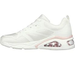 Com Atacadores|Sapatilhas Casuais-SKECHERS Tres-Air Uno - Revolution-Airy BRANCO