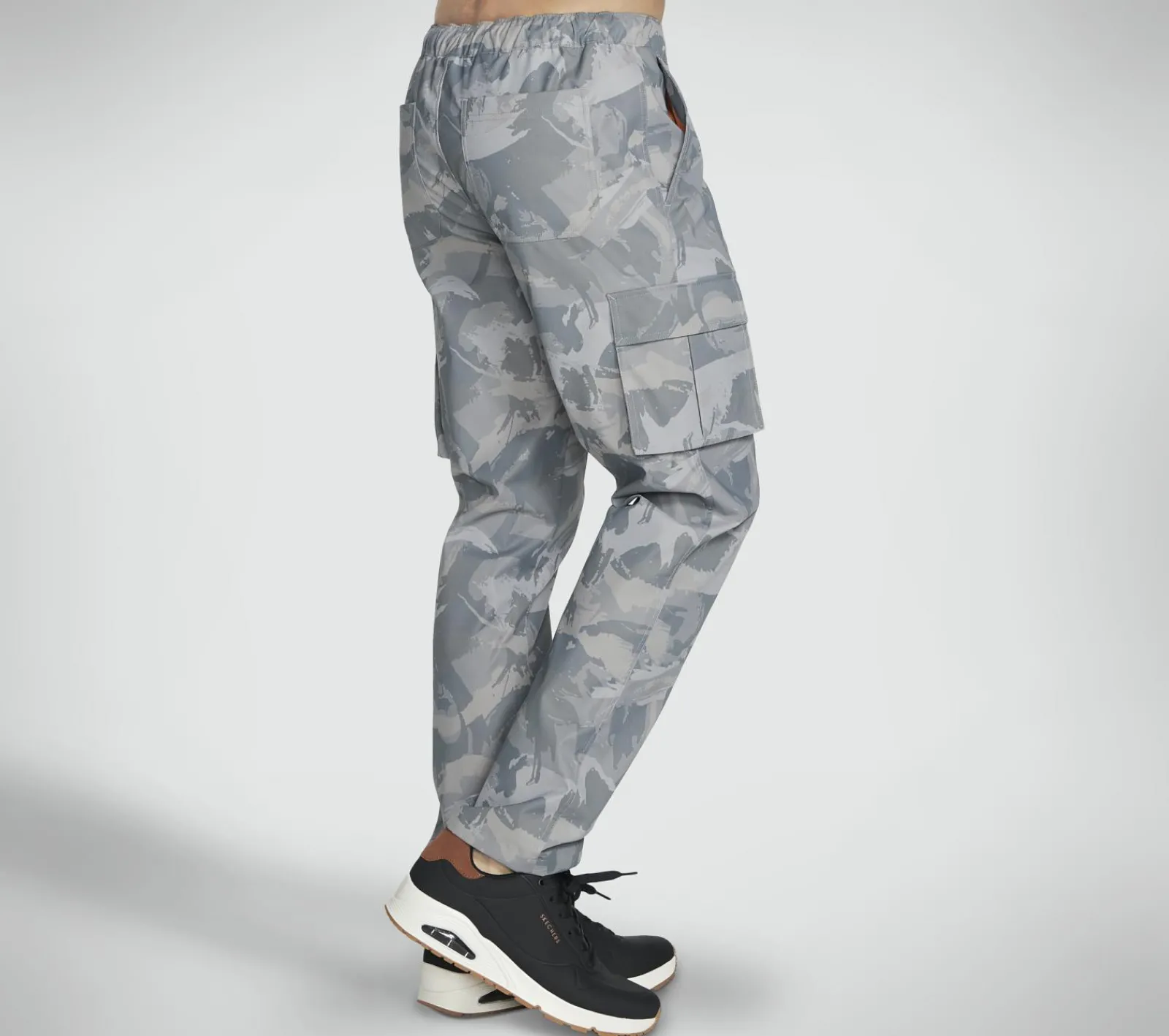 Calças|Partes De Baixo-SKECHERS Twill Downtown Cargo Pant PEDRA / PRATEADO