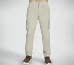 Calças|Partes De Baixo-SKECHERS Twill Downtown Solid Cargo Pant NATURAL