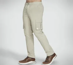 Calças|Partes De Baixo-SKECHERS Twill Downtown Solid Cargo Pant NATURAL