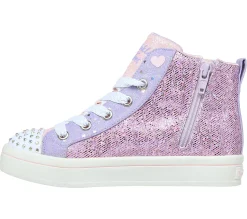 Com Atacadores|Luzes-SKECHERS Twinkle Toes: Twi-Lites 2.0 - Butterfly Wishes LAVANDA / MULTICOR
