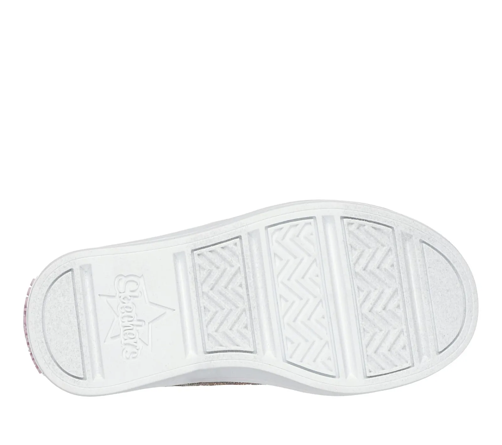 Calçado Sem Atacadores|Luzes-SKECHERS Twinkle Toes: Twi-Lites 2.0 - Kitty Cutie ROSA / DOURADO
