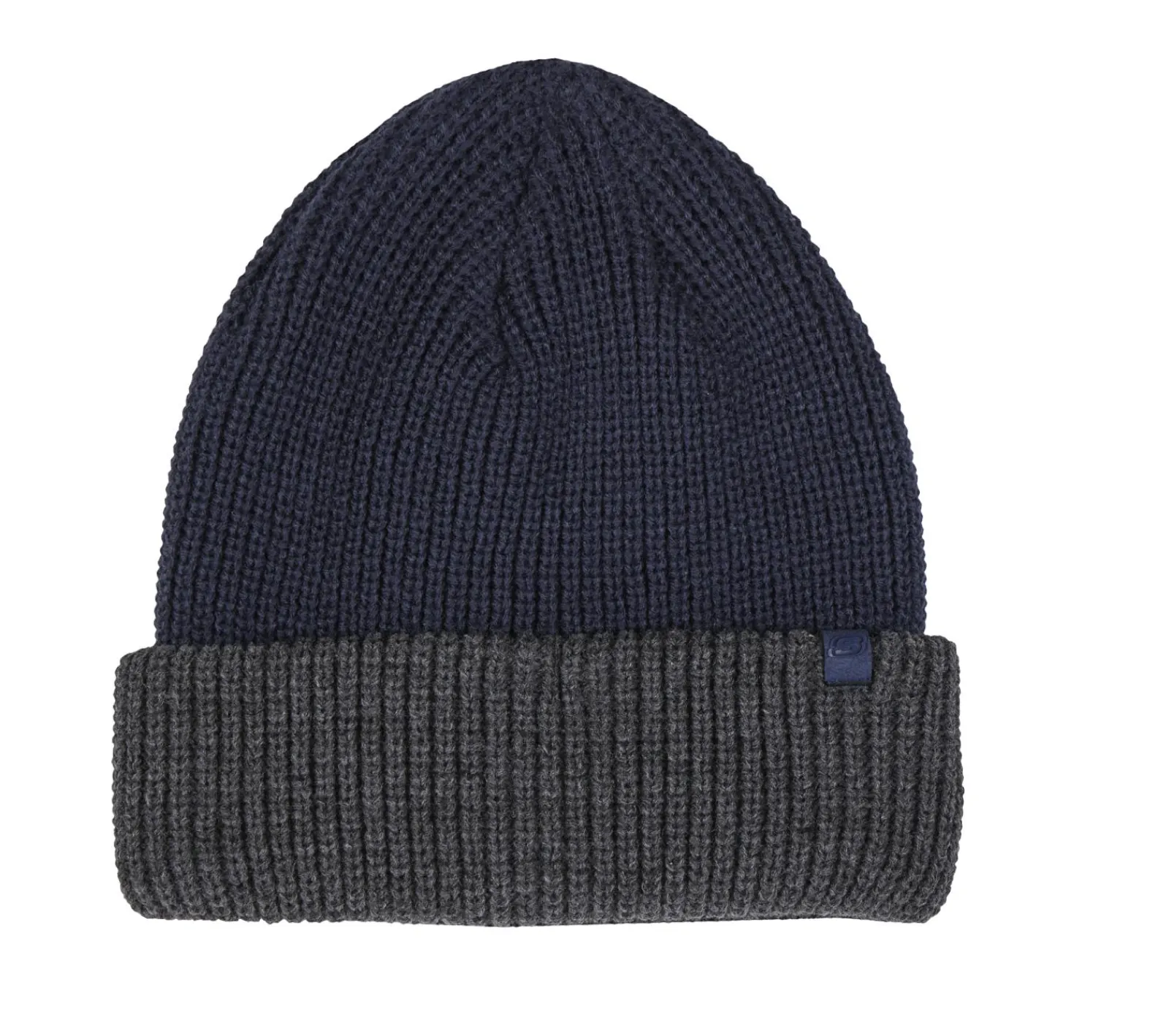 Equipamento Para O Frio|Acessórios Para A Cabeça-SKECHERS Two-toned Rib Beanie NAVY