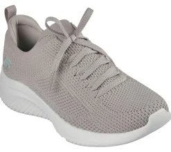 Calçado Sem Atacadores|Sapatilhas-SKECHERS Ultra Flex 3.0 - Daily Choice TAUPE