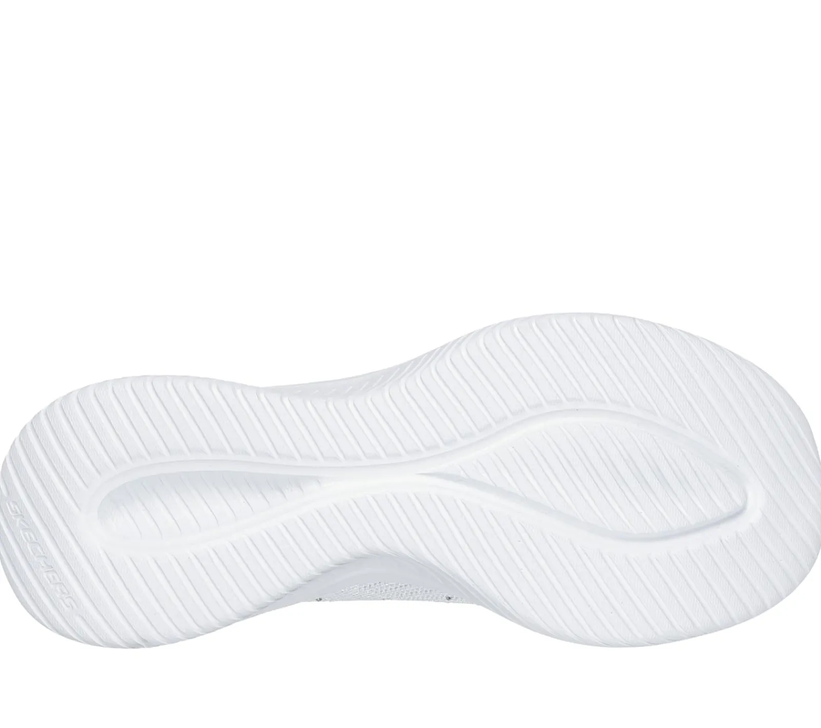 Calçado Sem Atacadores|Sapatilhas Casuais-SKECHERS Ultra Flex 3.0 - Glam Night BRANCO / PRATEADO