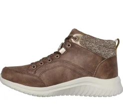 Com Atacadores|Botas-SKECHERS Ultra Flex 2.0 - Icelyn MOCHA