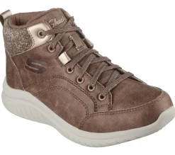 Com Atacadores|Botas-SKECHERS Ultra Flex 2.0 - Icelyn MOCHA