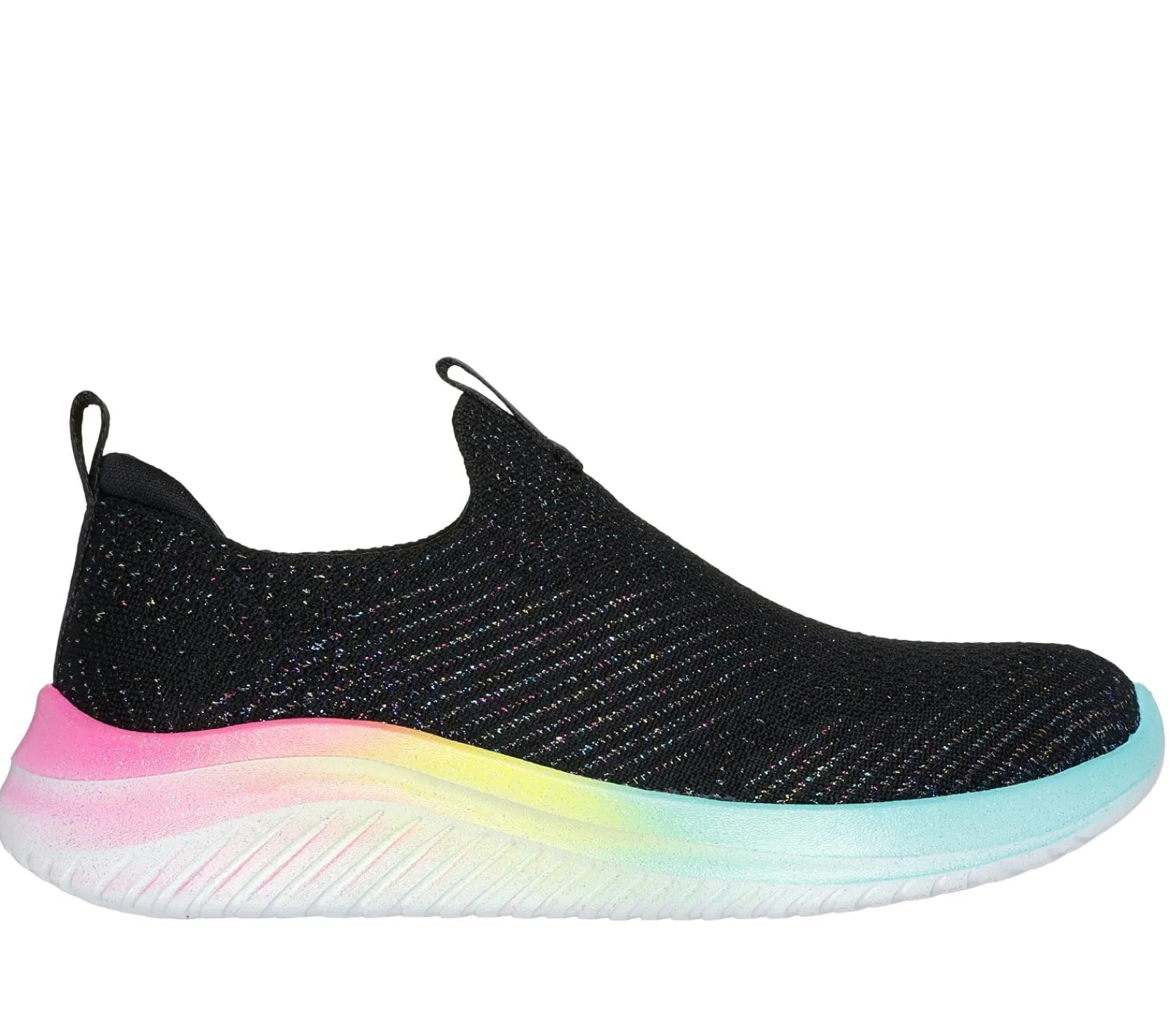 Calçado Sem Atacadores|Sapatilhas-SKECHERS Ultra Flex 3.0 - Shimmer Stroll PRETO / MULTICOR