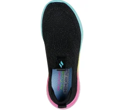Calçado Sem Atacadores|Sapatilhas-SKECHERS Ultra Flex 3.0 - Shimmer Stroll PRETO / MULTICOR