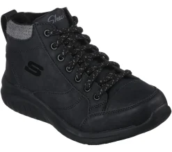Com Atacadores|Botas-SKECHERS Ultra Flex 2.0 - Social Crew PRETO