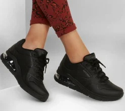 Com Atacadores|Sapatilhas-SKECHERS Uno 2 - Air Around You PRETO