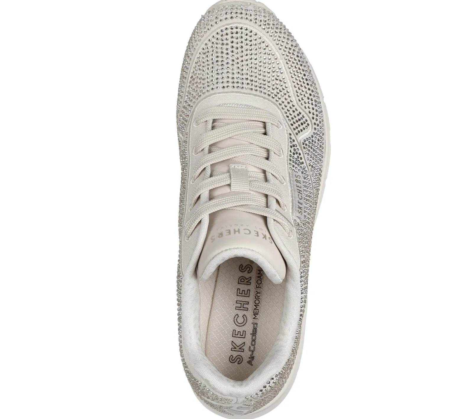 Com Atacadores|Sapatilhas Casuais-SKECHERS Uno - Disco Rave TAUPE