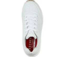 Com Atacadores|Sapatilhas-SKECHERS Uno - Stand On Air BRANCO
