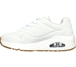 Com Atacadores|Sapatilhas-SKECHERS Uno - Stand On Air BRANCO