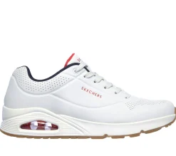 Sapatilhas Casuais|Sapatilhas-SKECHERS Uno - Stand On Air BRANCO / NAVY