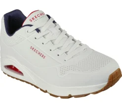 Sapatilhas Casuais|Sapatilhas-SKECHERS Uno - Stand On Air BRANCO / NAVY