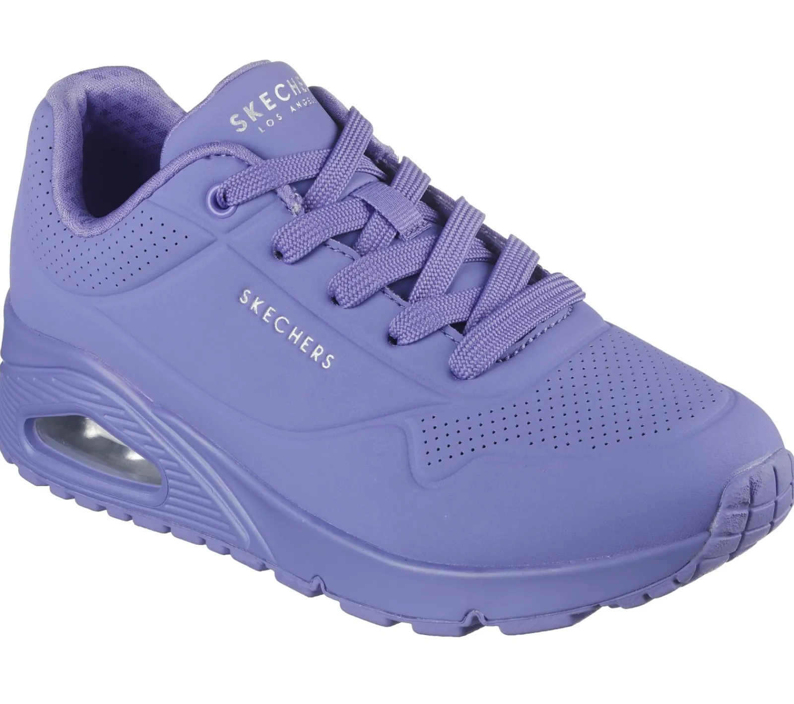 Com Atacadores|Sapatilhas Casuais-SKECHERS Uno - Stand On Air LILA