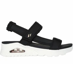 Sandálias-SKECHERS Uno - Summer Stand2 PRETO