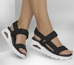 Sandálias-SKECHERS Uno - Summer Stand2 PRETO