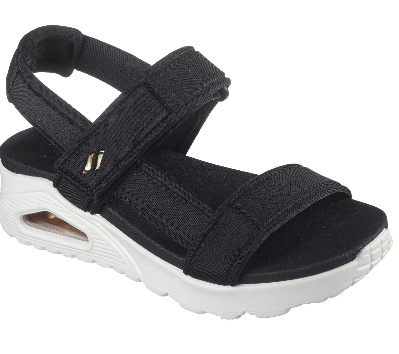 Sandálias-SKECHERS Uno - Summer Stand2 PRETO