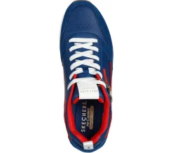 Sapatilhas Casuais-SKECHERS Uno - Victory Pack AZUL / VERMELHO