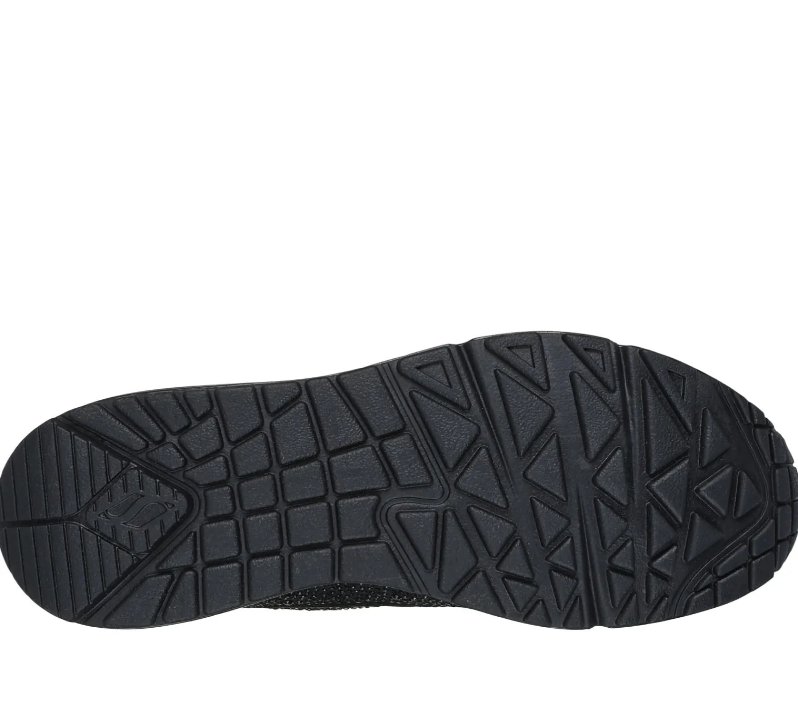 Com Atacadores|Sapatilhas Casuais-SKECHERS Uno - World Of Gems PRETO