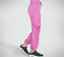 Calças|Partes De Baixo-SKECHERS Uno Cargo Pant ROSA CHOQUE