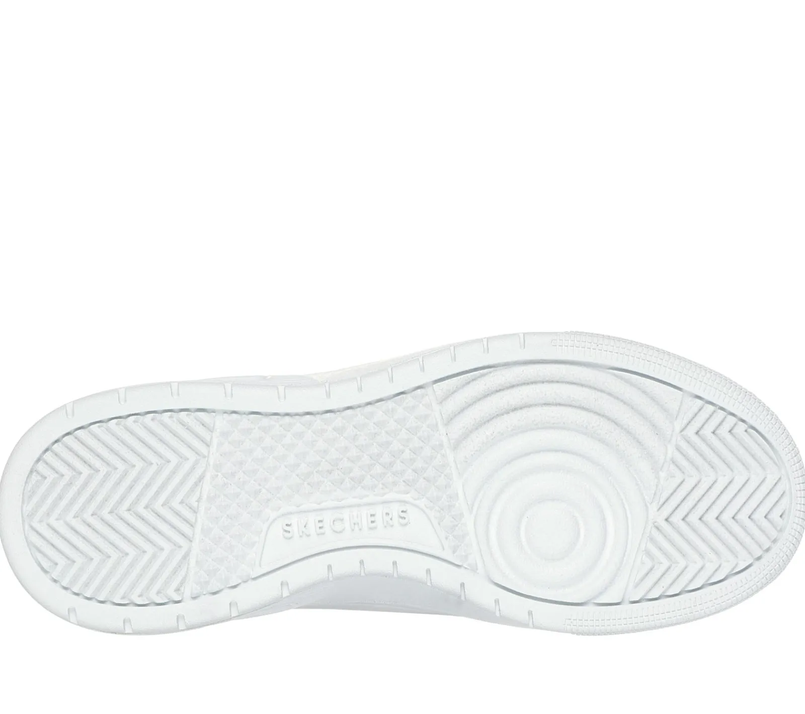 Com Atacadores|Sapatilhas Casuais-SKECHERS Uno Court - Fast Break BRANCO