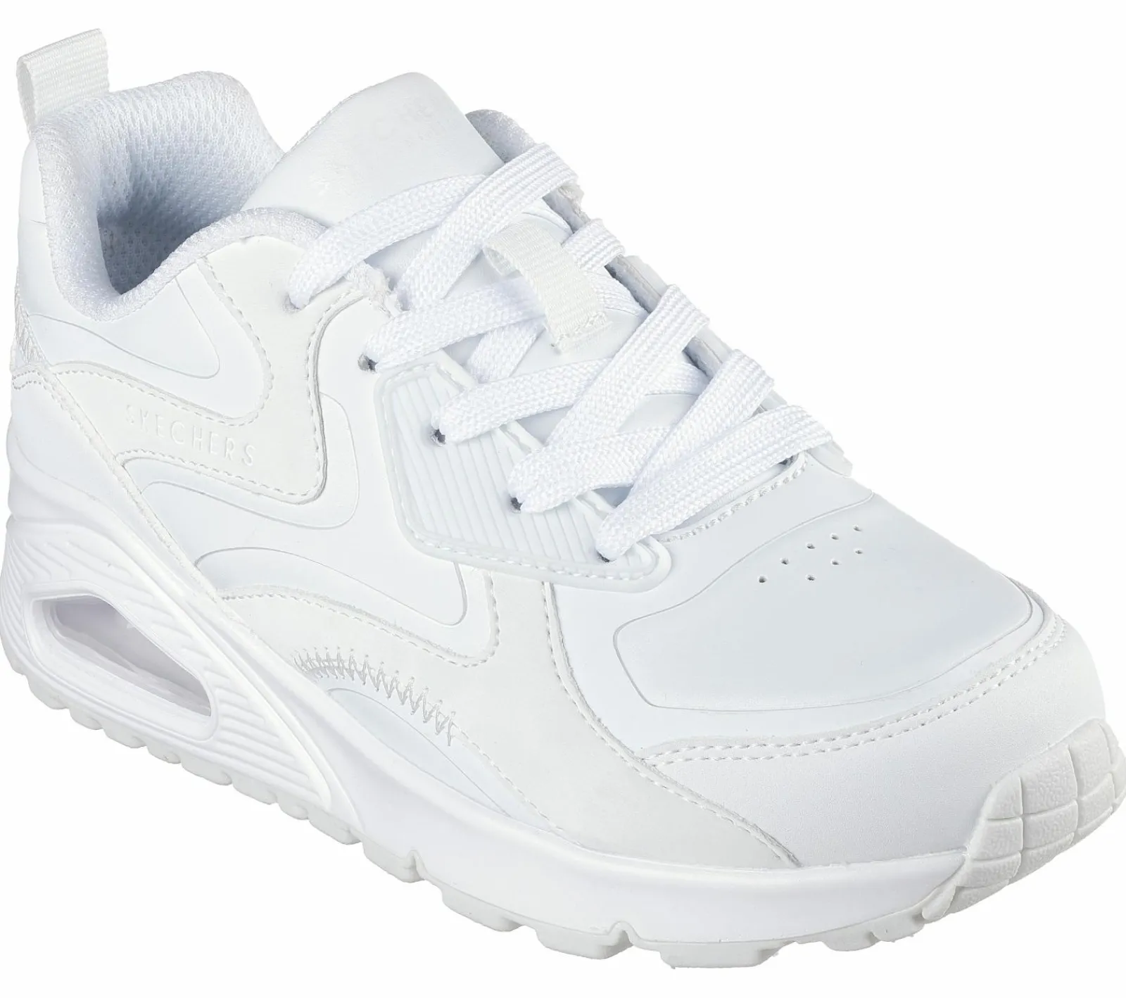 Com Atacadores|Sapatilhas-SKECHERS Uno Gen1 - Color Surge BRANCO