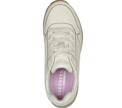 Com Atacadores|Sapatilhas-SKECHERS Uno Gen1 - Cool Heels NATURAL