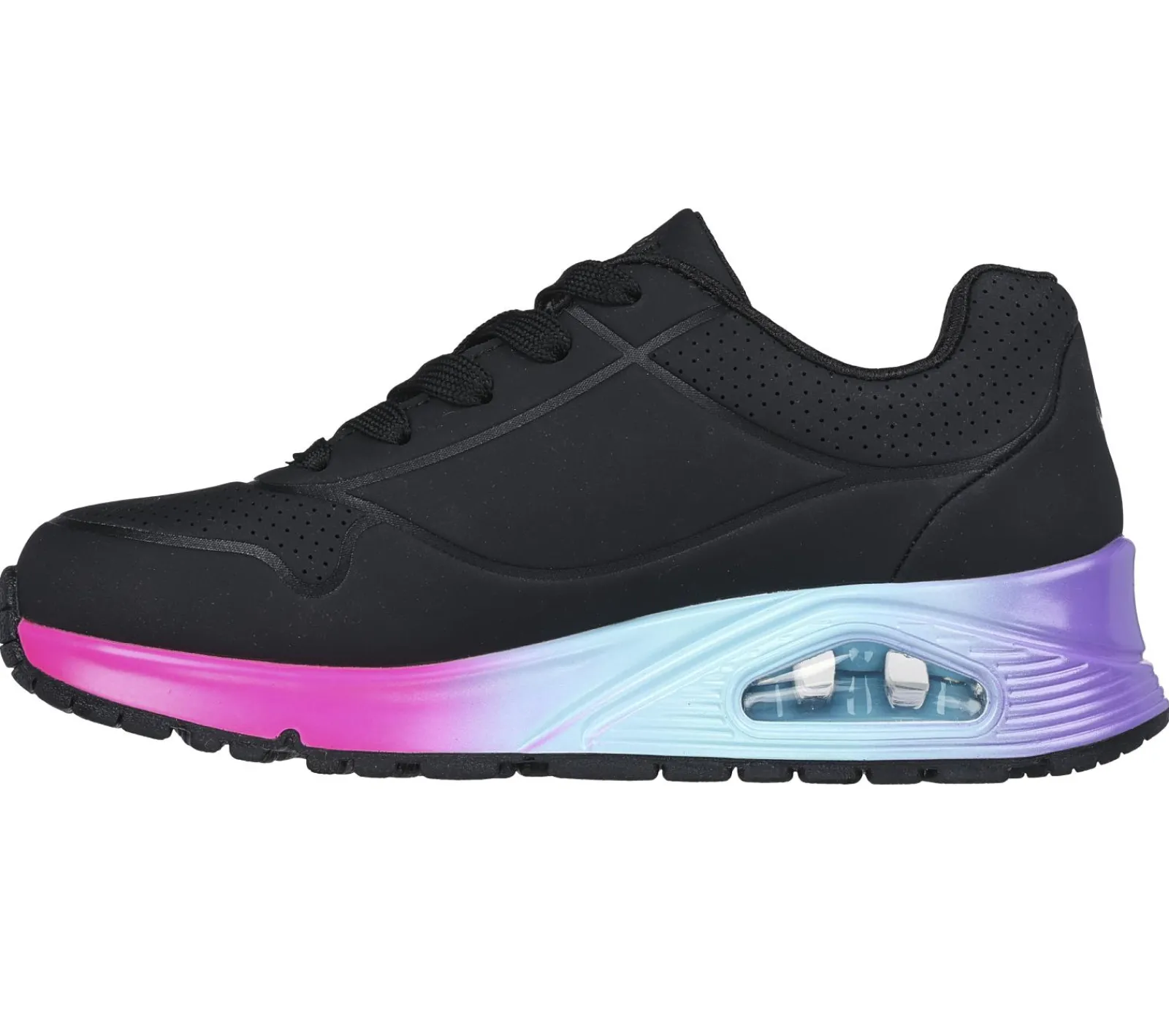 Com Atacadores|Sapatilhas-SKECHERS Uno Gen1 - Pop Of Ombre PRETO / MULTICOR