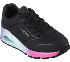 Com Atacadores|Sapatilhas-SKECHERS Uno Gen1 - Pop Of Ombre PRETO / MULTICOR
