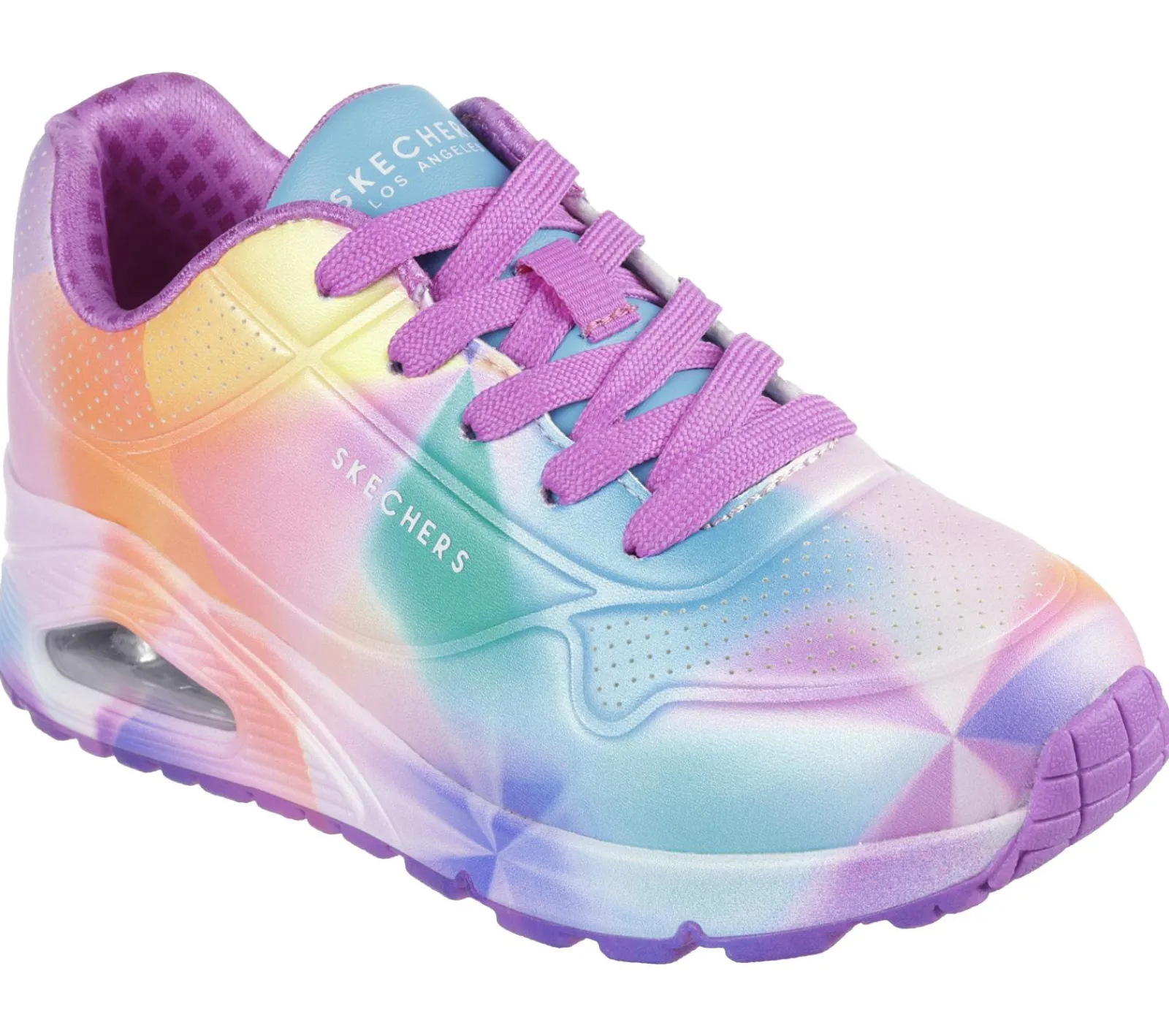 Sapatilhas-SKECHERS Uno Gen1 - Prism Burst ROXO / MULTICOR