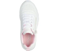 Sapatilhas-SKECHERS Uno Lite - Easy Zip BRANCO