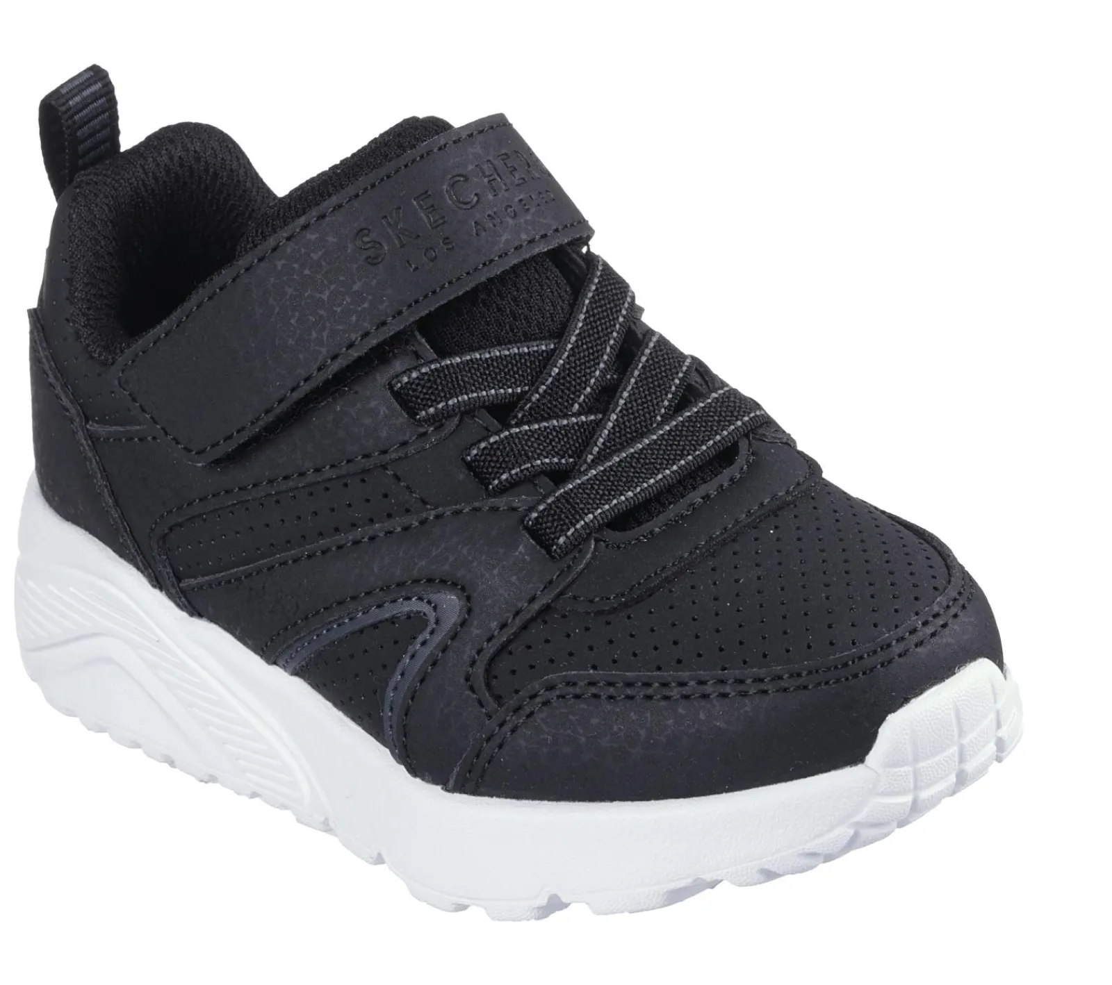 Sapatilhas-SKECHERS Uno Lite - Echo Surge PRETO / BRANCO