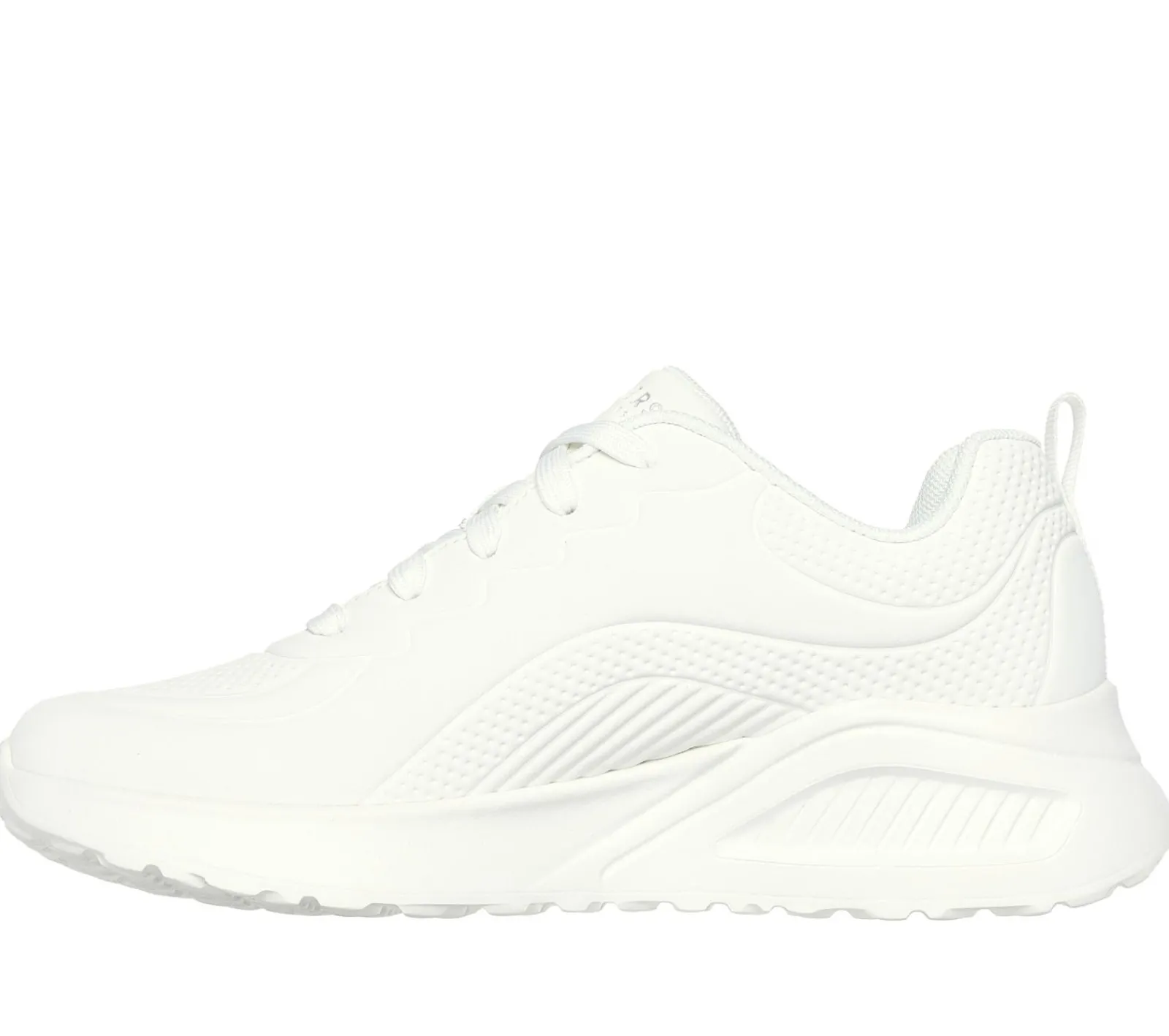 Com Atacadores|Sapatilhas Casuais-SKECHERS Uno Lite - Lighter One BRANCO