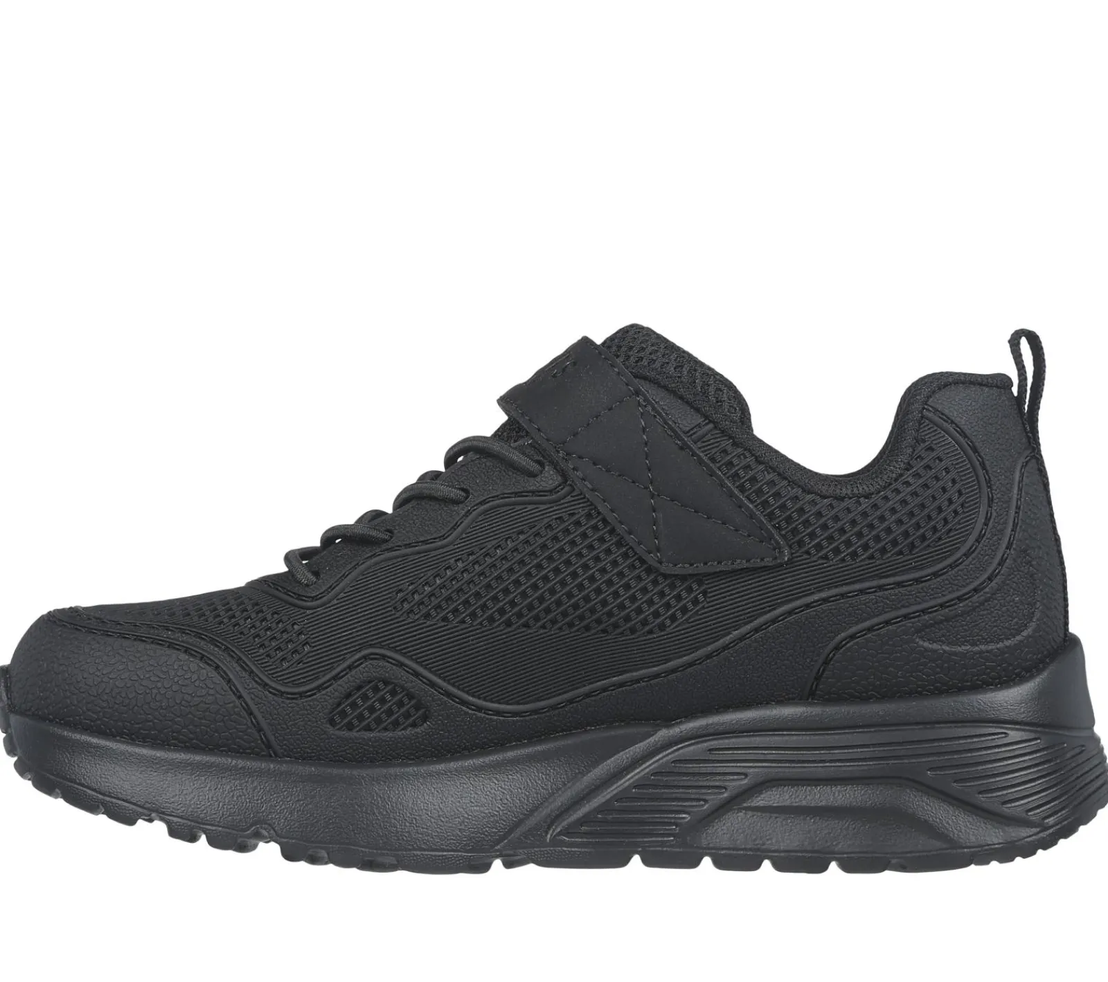 Calçado Sem Atacadores|Sapatilhas-SKECHERS Uno Lite - Worlo PRETO
