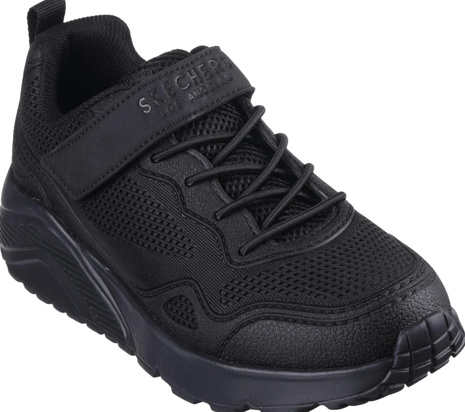 Calçado Sem Atacadores|Sapatilhas-SKECHERS Uno Lite - Worlo PRETO