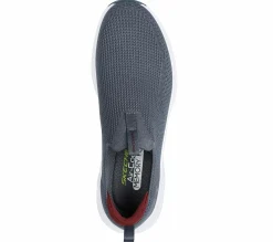 Calçado Sem Atacadores|Sapatilhas-SKECHERS Vapor Foam - Covert CARVÃO / VERMELHO