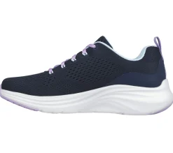 Com Atacadores|Sapatilhas-SKECHERS Vapor Foam - Fresh Trend NAVY / LAVANDA