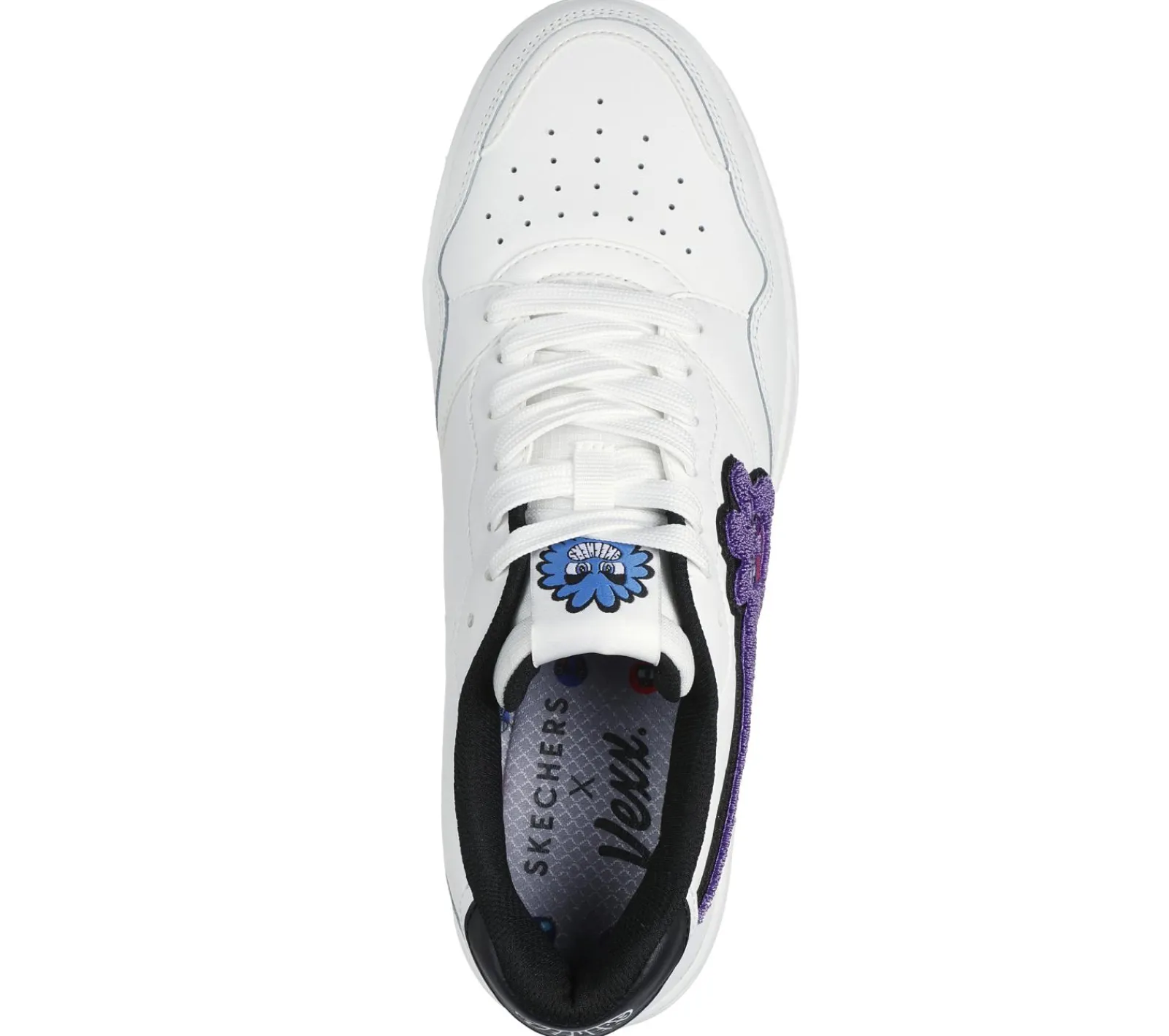 Sapatilhas Casuais-SKECHERS Vexx: Koopa BRANCO / AZUL
