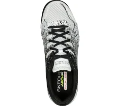 Sapatilhas-SKECHERS Viper Court - Pickleball BRANCO / PRETO