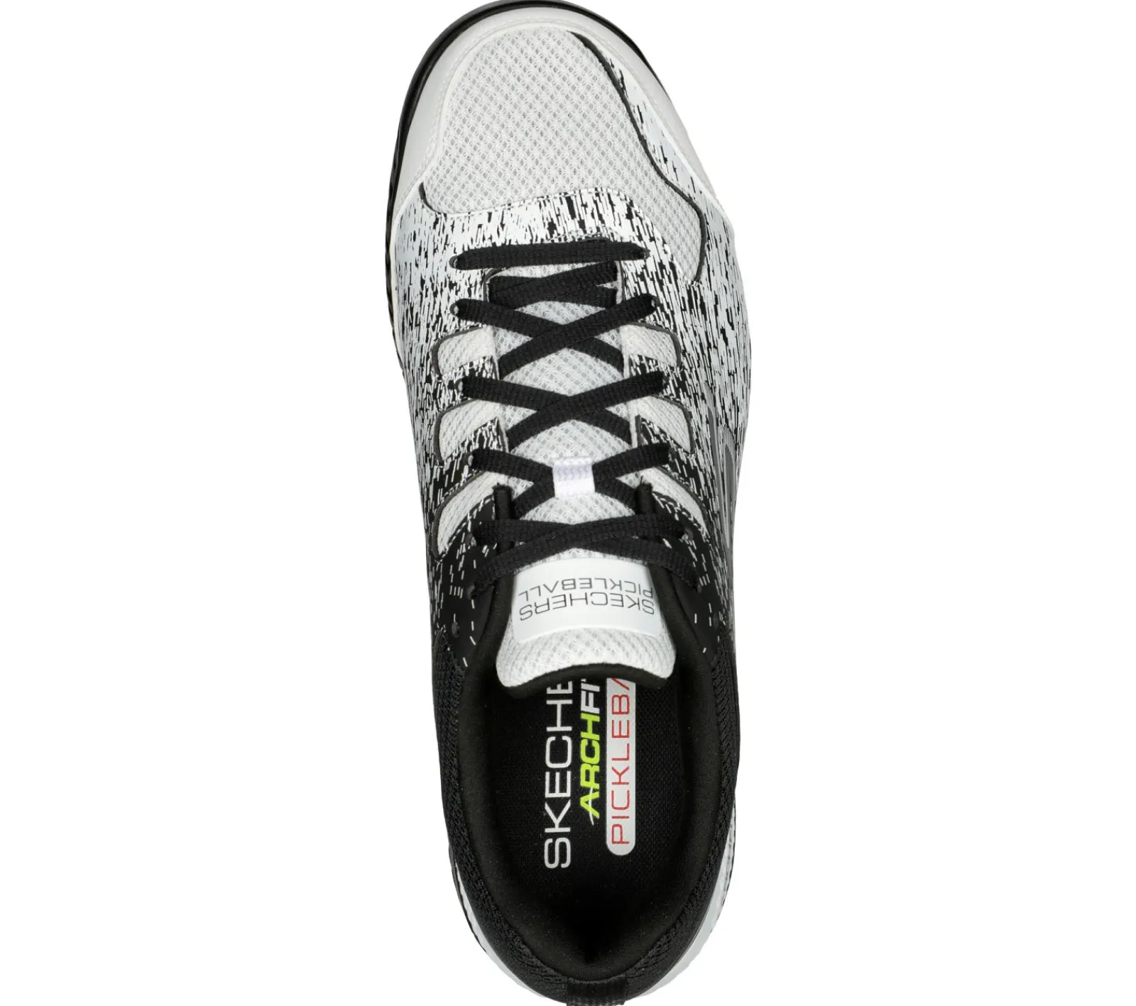 Sapatilhas-SKECHERS Viper Court - Pickleball BRANCO / PRETO