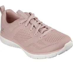 Com Atacadores|Sapatilhas Casuais-SKECHERS Virtue - Ambrosia ROSA