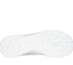 Com Atacadores|Calçado Sem Atacadores-SKECHERS Virtue - Lucent BRANCO / PRATEADO