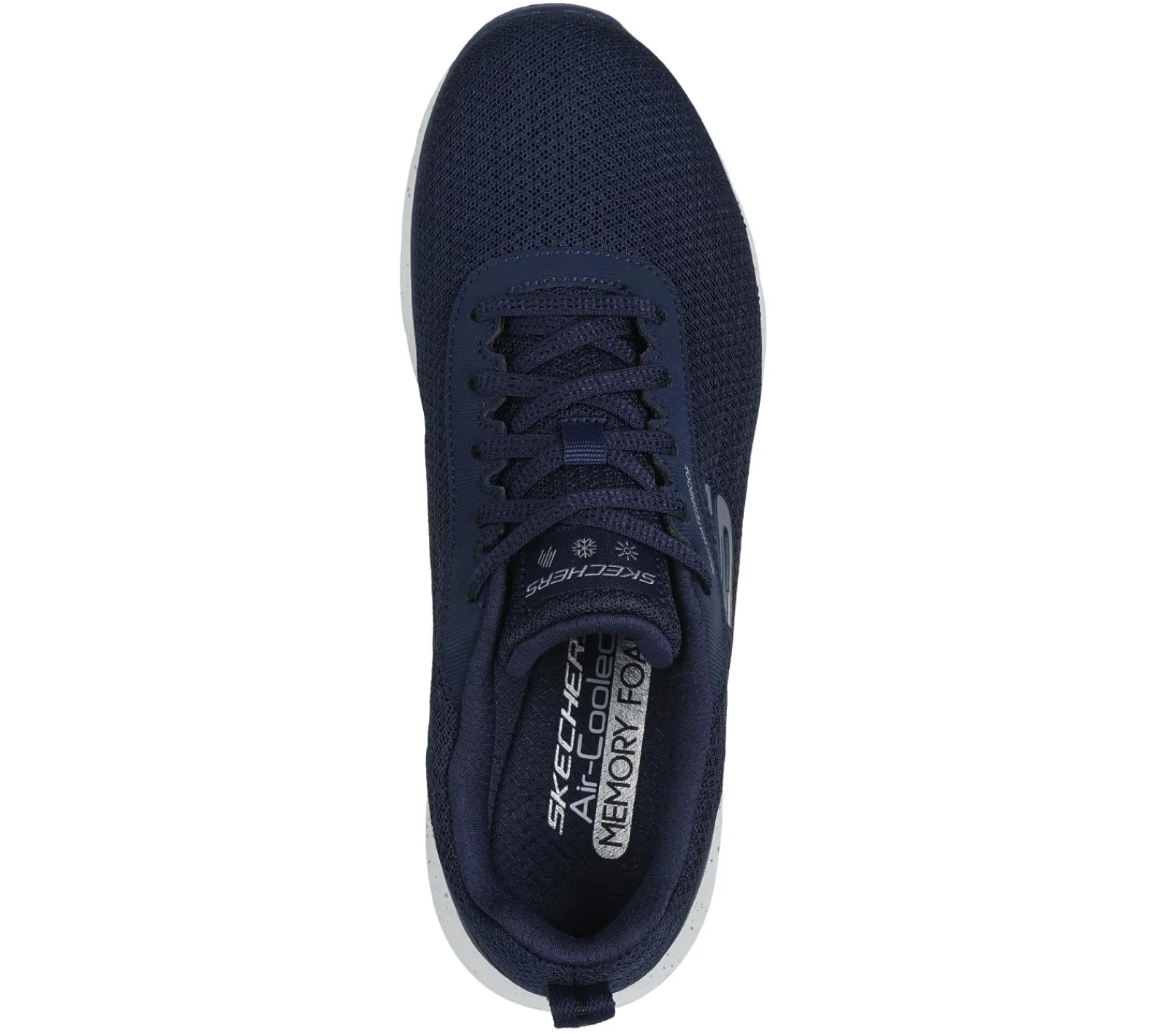Com Atacadores|Sapatilhas-SKECHERS Waterproof: Flex Appeal 5.0 - Fresh Trek NAVY